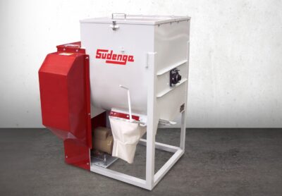 Premixer for feed and other batching applications.