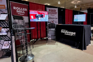 Photo of the Sudenga booth at the 53rd Annual South Dakota Pork Congress