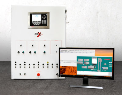 Ask about optional motor control panels and CBX batching software.