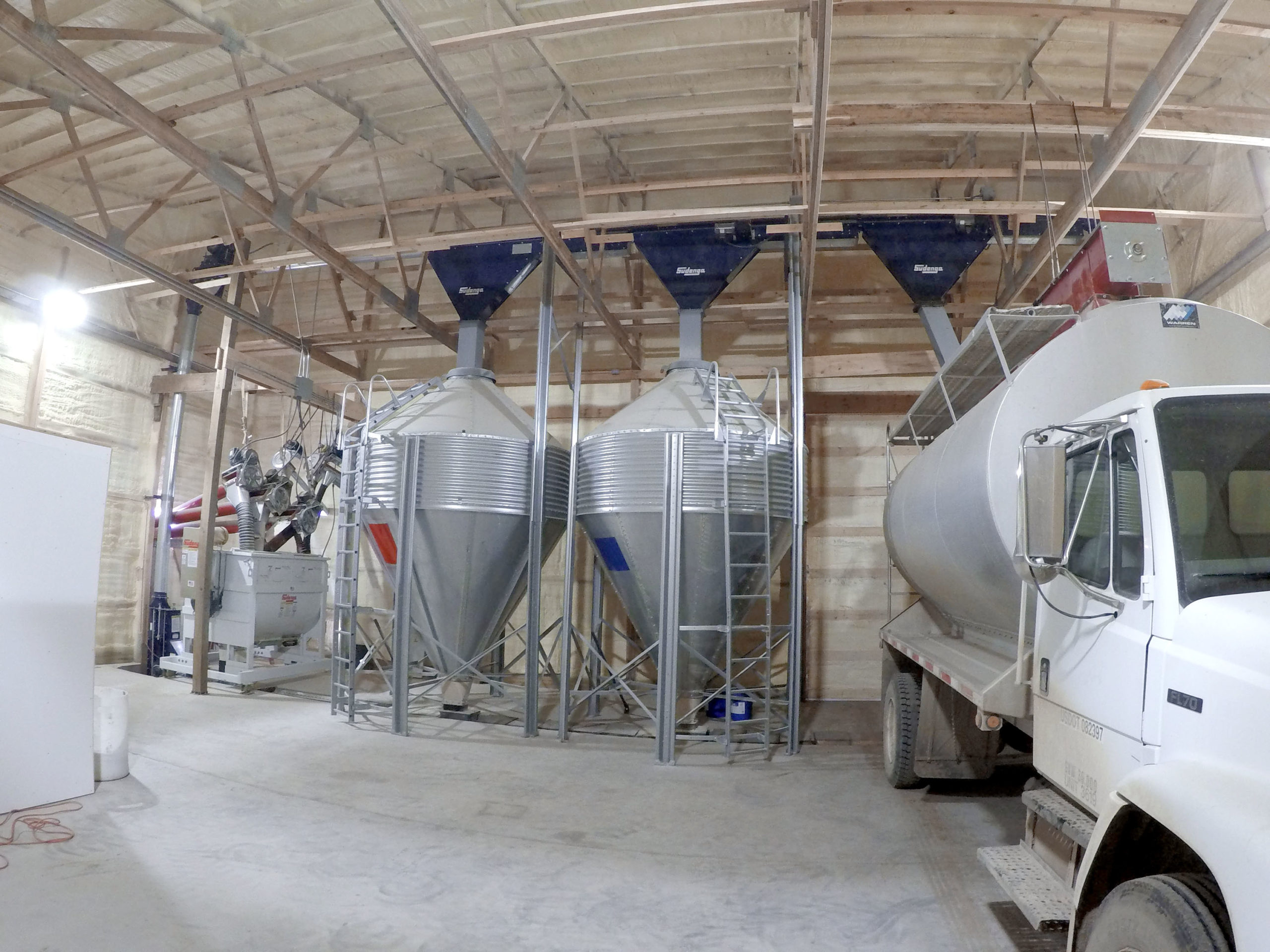 Farm Feed Mill Setup Near Little Rock IA Sudenga Industries Inc 