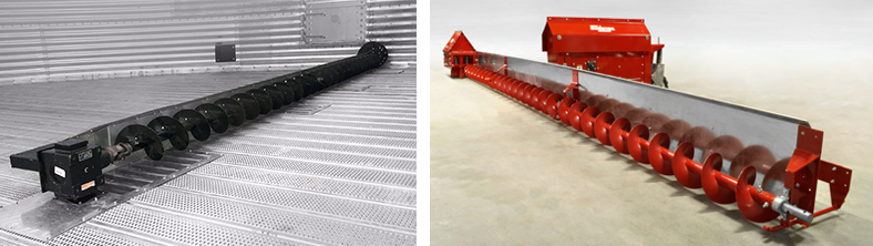 Bin Unloading Ag Equipment