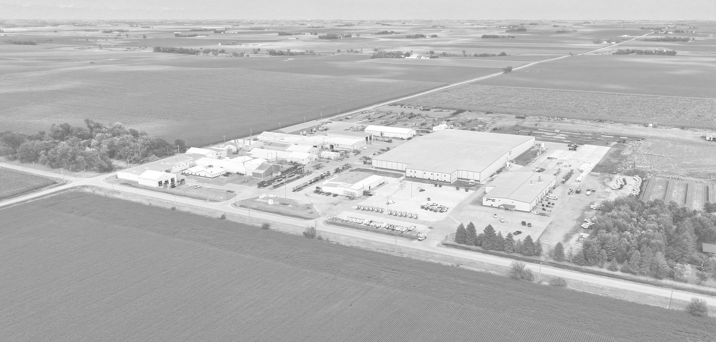 aerial view of the Diversified Technologies campus