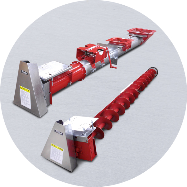 Carry-in sweep and underbin system